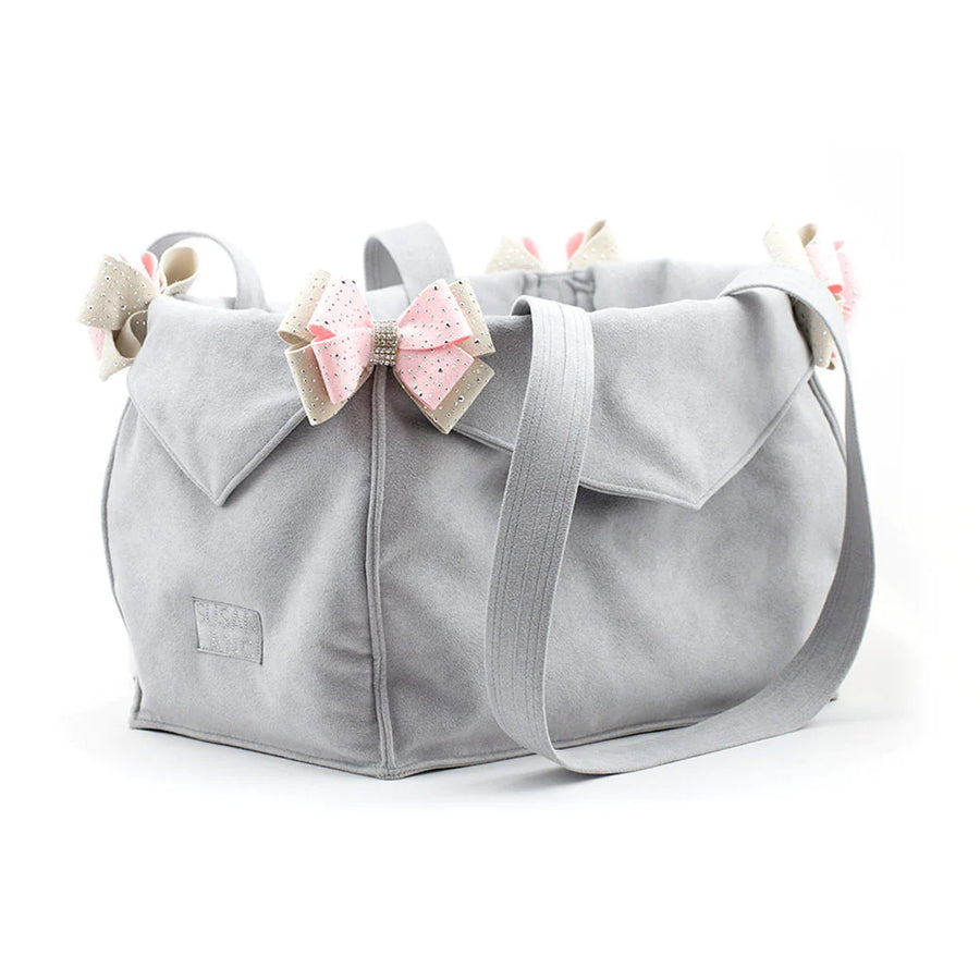 Puppy Pink & Doe Double Nouveau Luxury Carrier-1-Platinum-