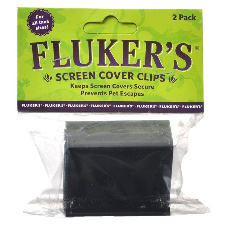 Flukers Screen Cover Clips - Premium (All Tank Sizes)-