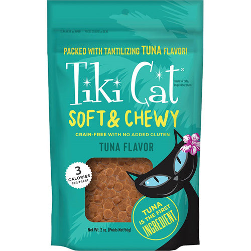 Tiki Pet Cat Soft Chewy Tuna 2Oz (8 case)-