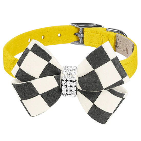 Windsor Check Nouveau Bow Collar-TC-Sunshine-