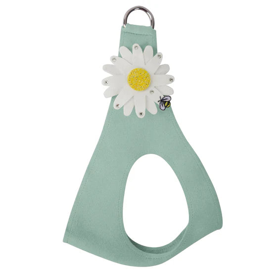 Large Daisy with AB Crystal Stellar Center Step In Harness-Pretty Pastels-TC-Mint-