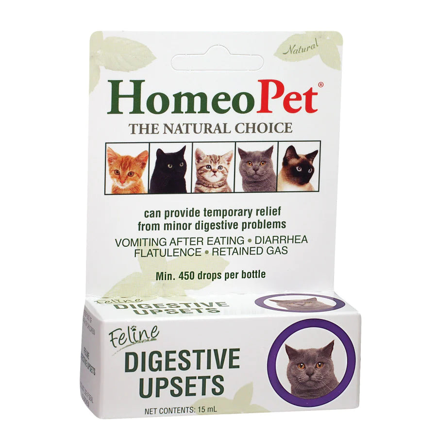 HomeoPet Feline Digestive Upsets Cat Drops 1ea/15 ml-