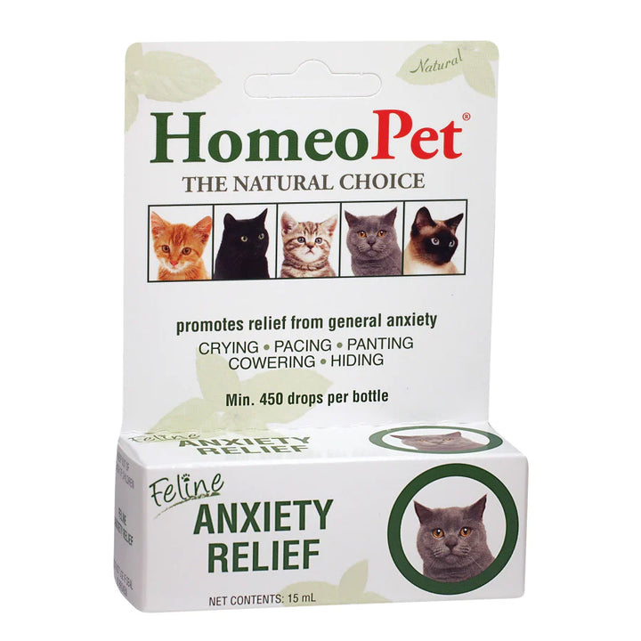 HomeoPet Feline Anxiety Relief Drops 1ea/15 ml-