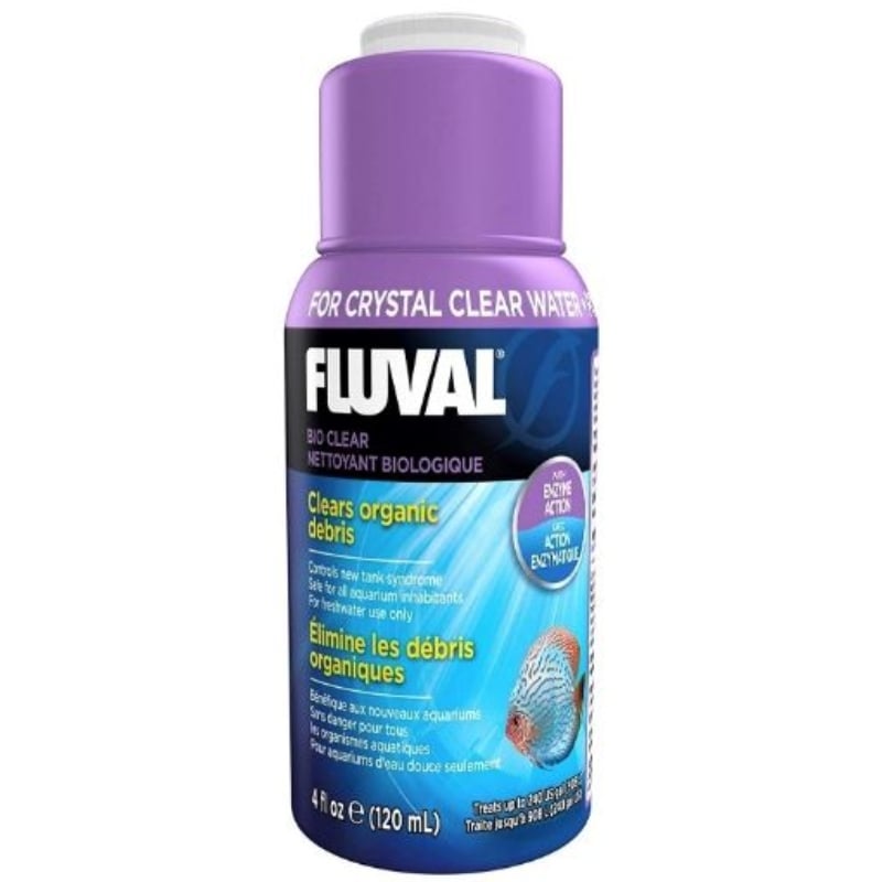 Fluval Bio Clear for Clearing Organic Debris in Aquariums - 4 oz-