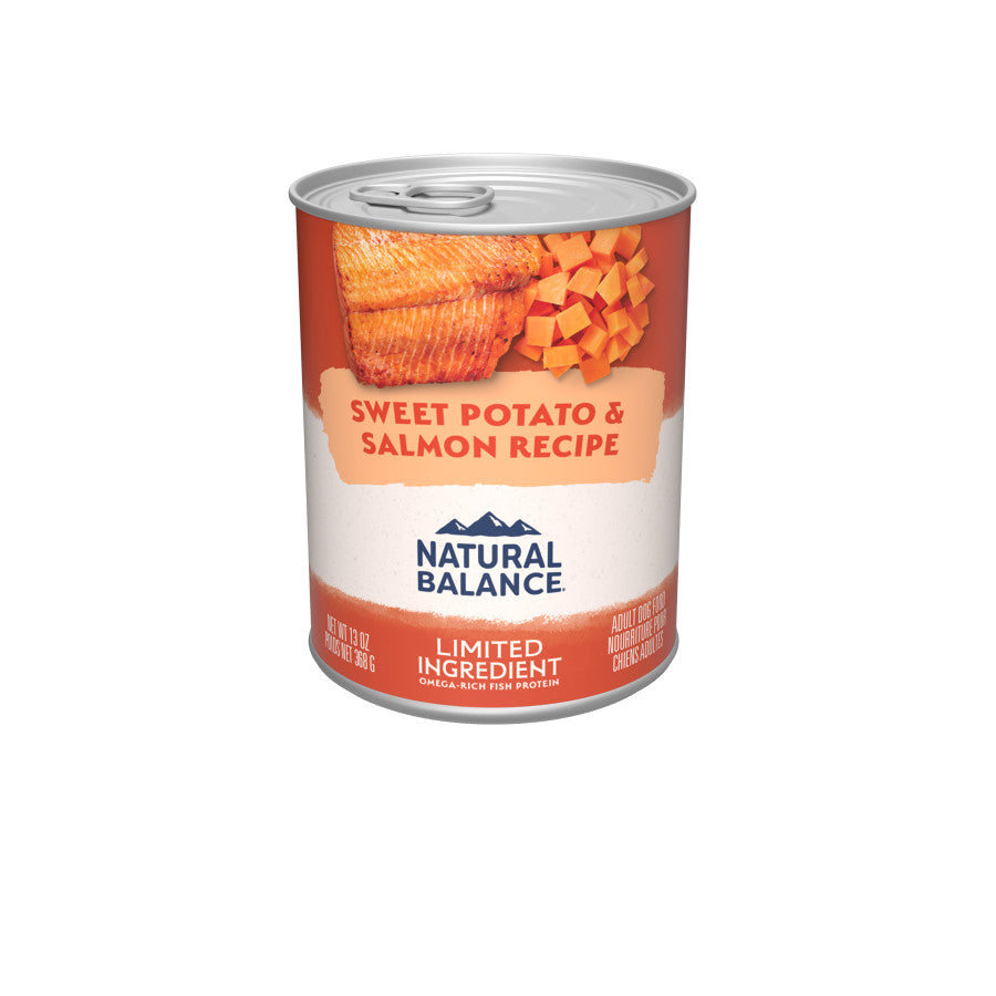 Natural Balance Pet Foods L.I.D. Wet Dog Food Fish & Sweet Potato 13oz. (Case of 12)