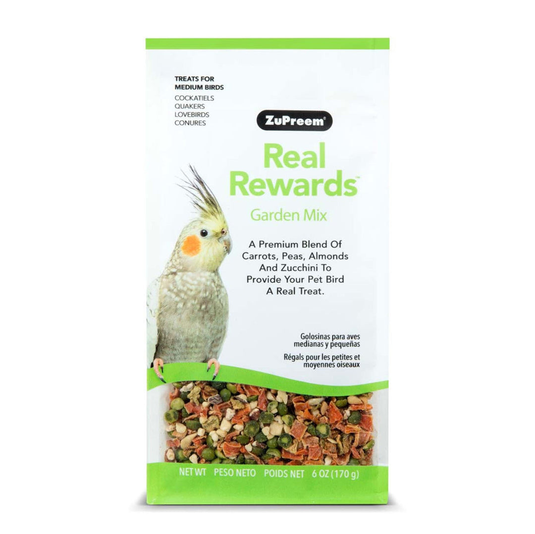 ZuPreem Real Rewards Garden Mix Bird Treats Medium Birds 1ea/6 oz-