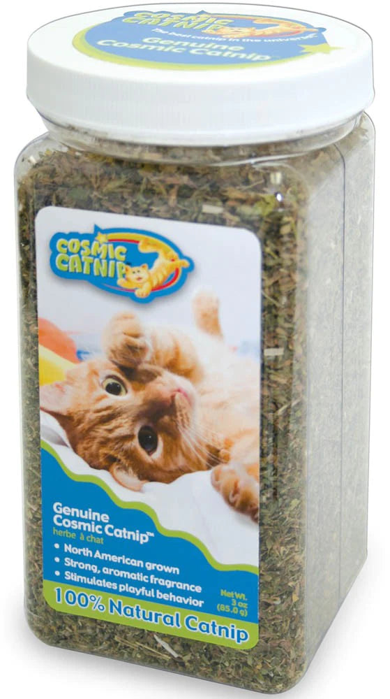 OurPets Cosmic Catnip 100% Natural Catnip 1ea/1.25Oz Jar-