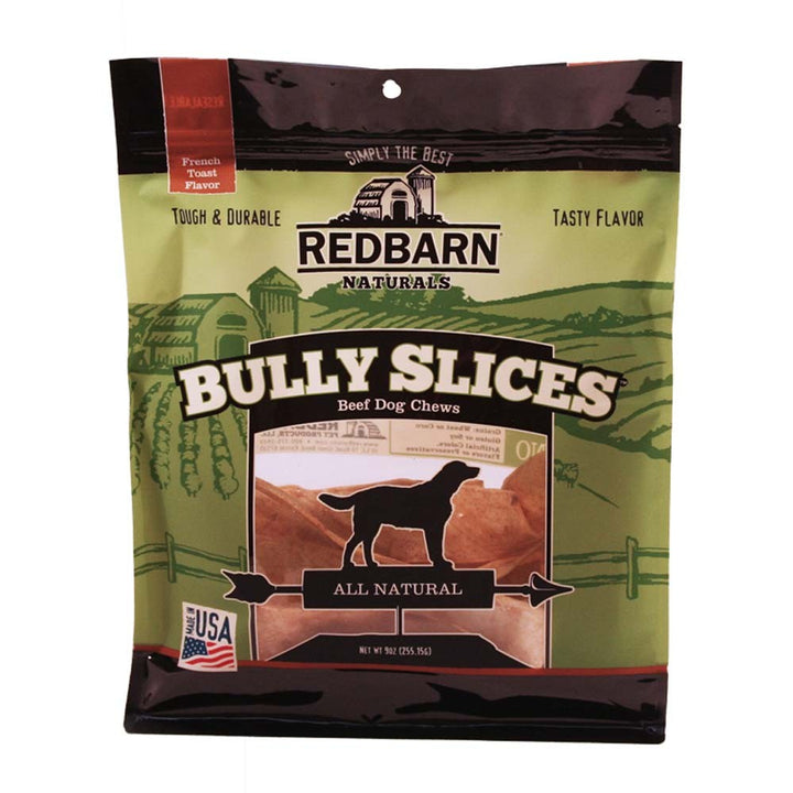 Redbarn Pet Products Natural Bully Slices Dog Treat French Toast 1ea/9 oz-