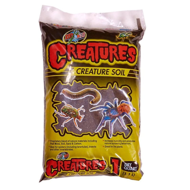 Zoo Med Creatures Creature Soil - 1 Dry Quart (1.1 Liter)-