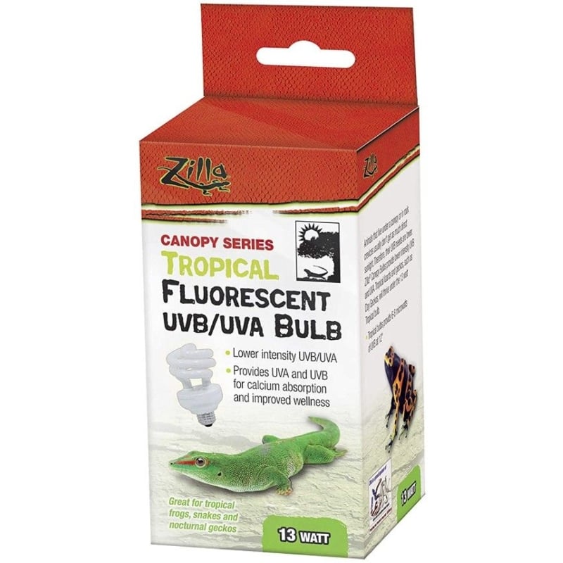 Zilla Canopy Series Tropical Fluorescent UVB/UVA Bulb - 1 Count-