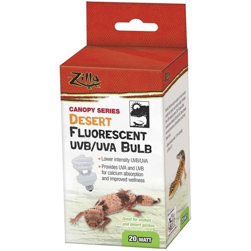 Zilla Canopy Series Desert Fluorescent UVB/UVA Bulb - 1 Count-