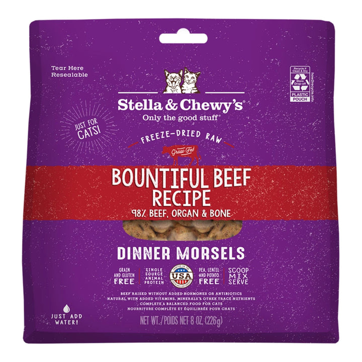 Stella and Chewys Bountiful Beef Freeze-Dried Raw Dinner Morsels 8oz.-