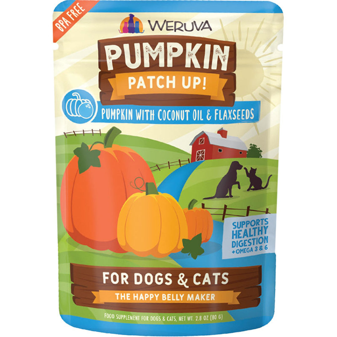 Weruva Dog Cat Pumpkin Coconut Oil 1.05oz. Pouch (Case of 12)