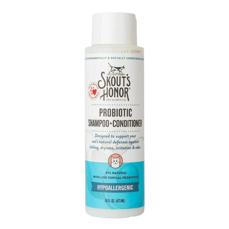 Skouts Honor Cat Shampoo & Conditioner Unscented 16oz.-