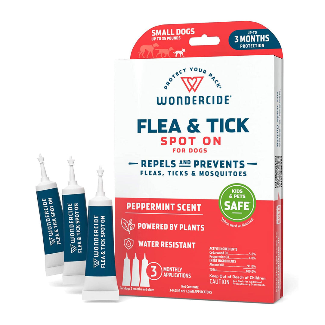 Wondercide Flea And Tick Spot On For Dogs-Small-Peppermint-