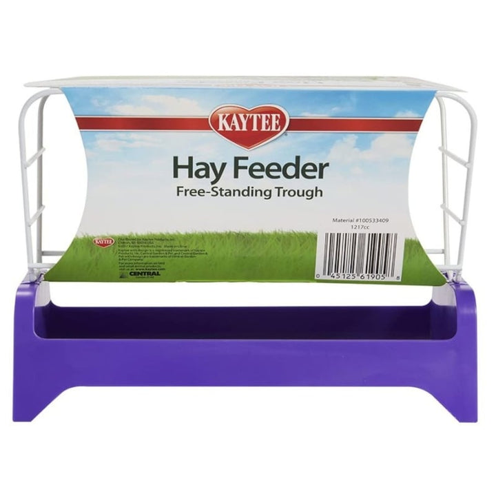 Kaytee Hay Feeder Free-Standing Trough - 1 Count-