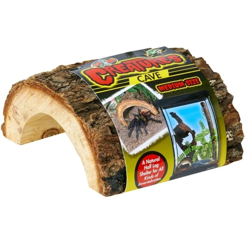 Zoo Med Creatures Cave - Medium (5"L x 5"W x 2.5"H)-