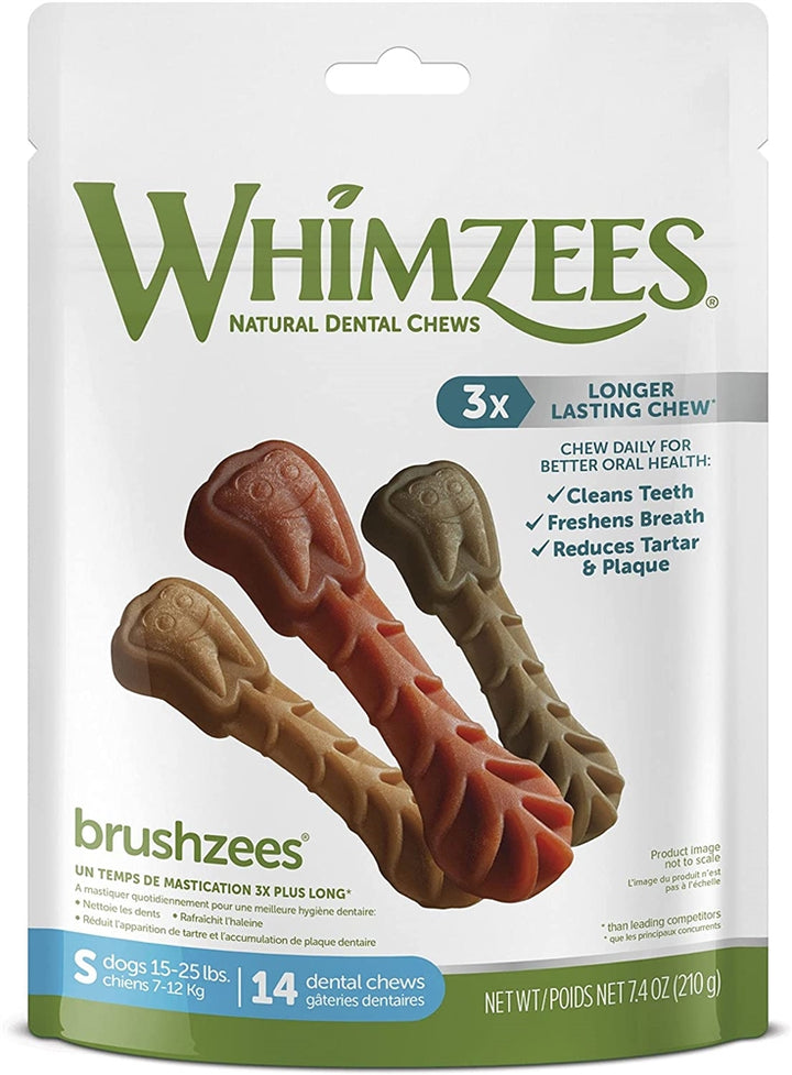 Whimzees Dog Brushzee Daily Pack Small-