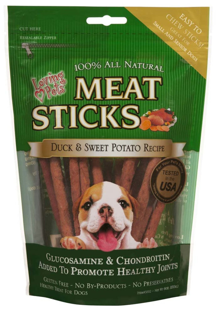 Loving Pets Meat Sticks Dog Treats Duck & Sweet Potato 1ea/6 oz-