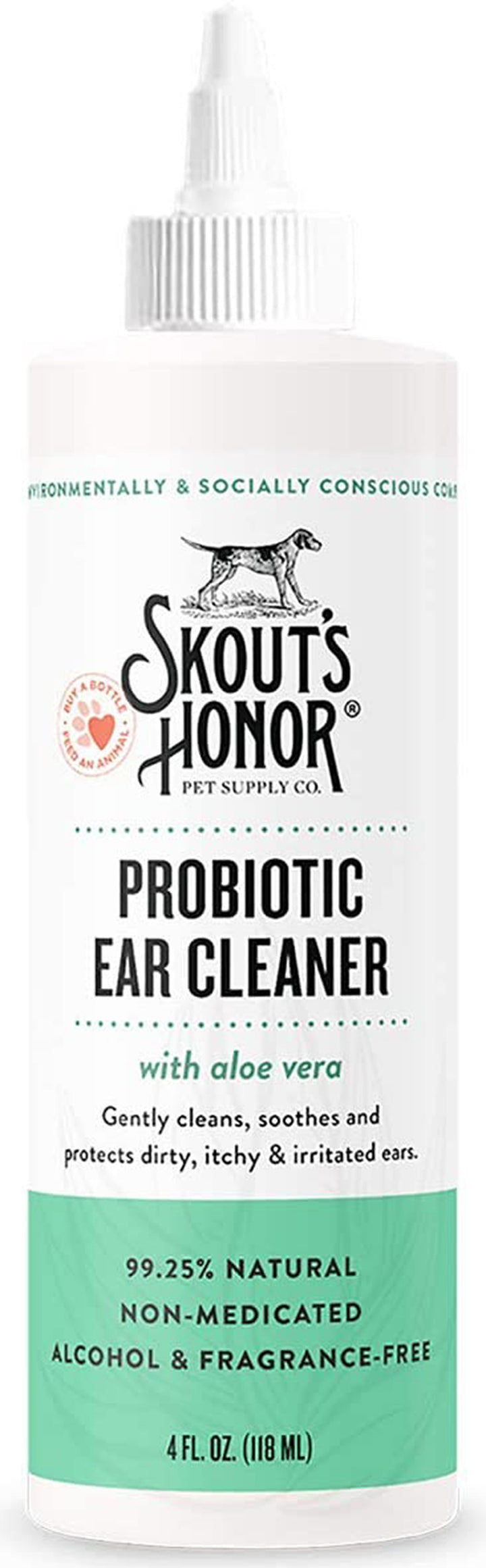 Skouts Honor Dog Probiotic ear Cleaner 4oz-