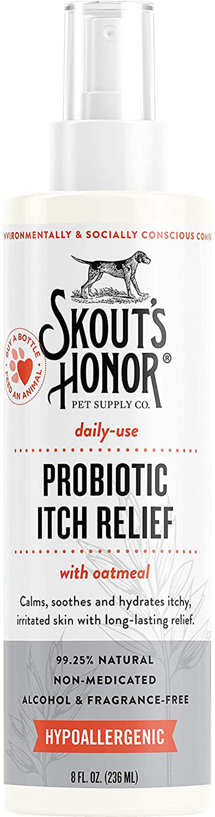 Skouts Honor Dog Probiotic Anti Itch Relief 8oz-