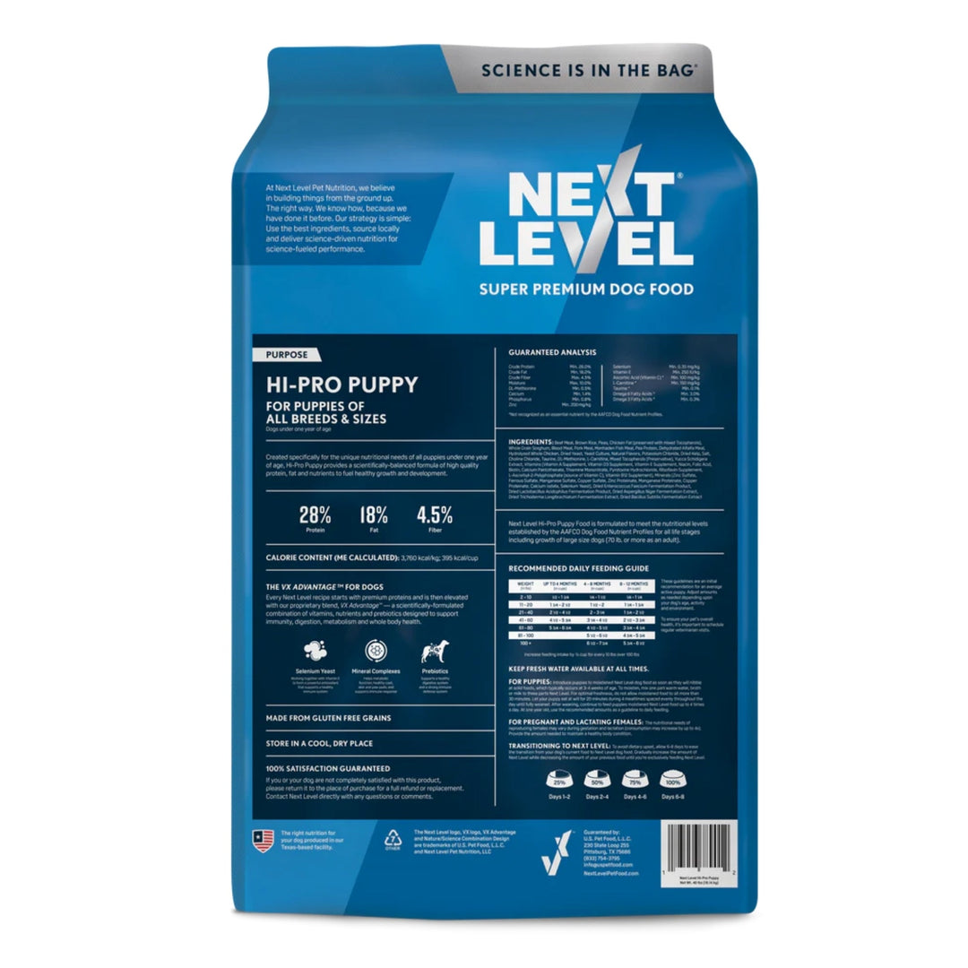 Natures Own Next Level Hi-Pro Puppy Food 15 Lb