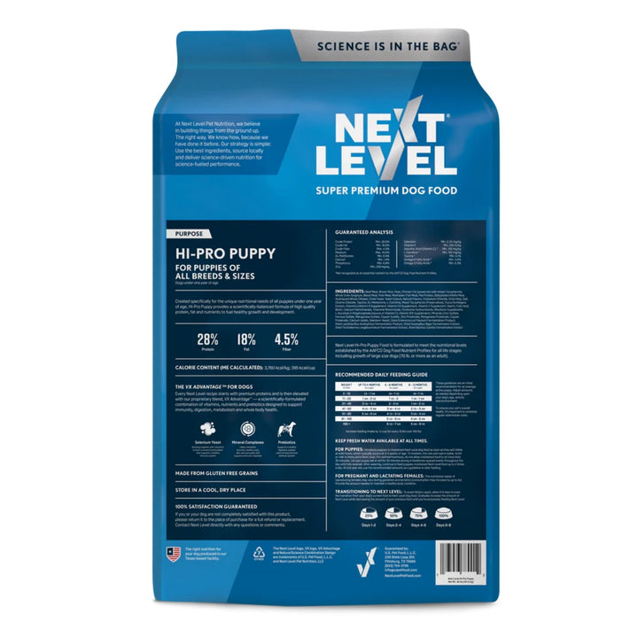 Natures Own Next Level Hi-Pro Puppy Food 15 Lb