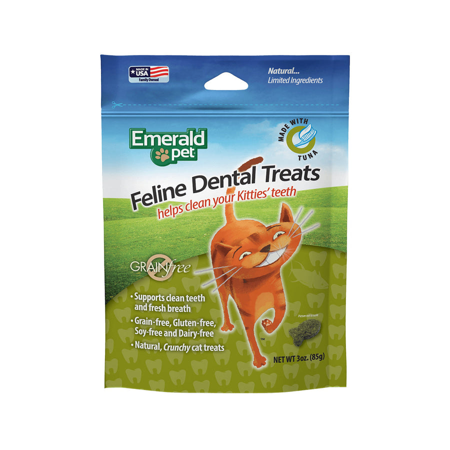 Emerald Pet Feline Dental Cat Treats Tuna 1ea/3 oz-