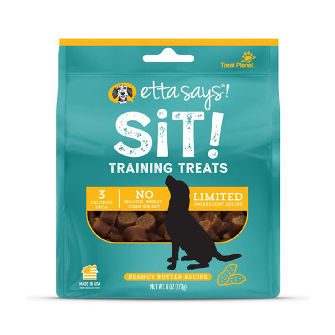 Etta Says! Sit! Training Treats Peanut Butter 1ea/6 oz-