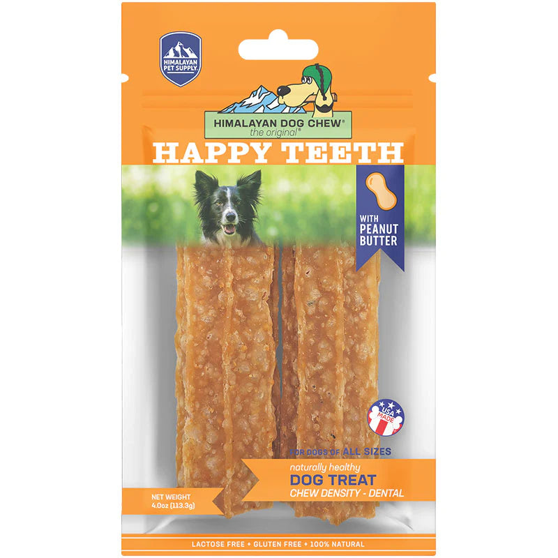 Himalayan Dog Happy Teeth Peanut Butter Large-