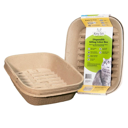 SmartyKat Kitty Sift Disposable Sifter Cat Litter Box 1ea/LG-