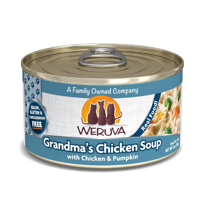 Weruva Cat Grandmas Chicken Soup with Chicken and Pumpkin 5.5oz. (Case of 24)