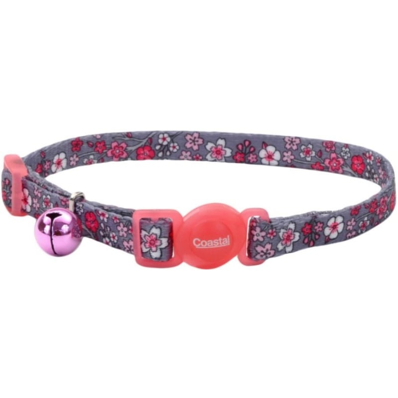 Coastal Pet Safe Cat Breakaway Collar Pink Cherry - 12in.L x 3/8in.W-