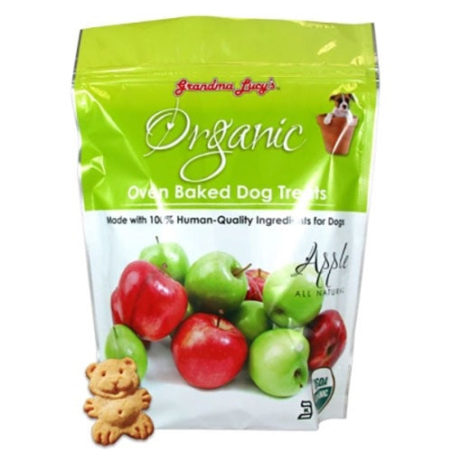 Grandma Lucys Dog Organic Baked Apple Treat 14 oz-