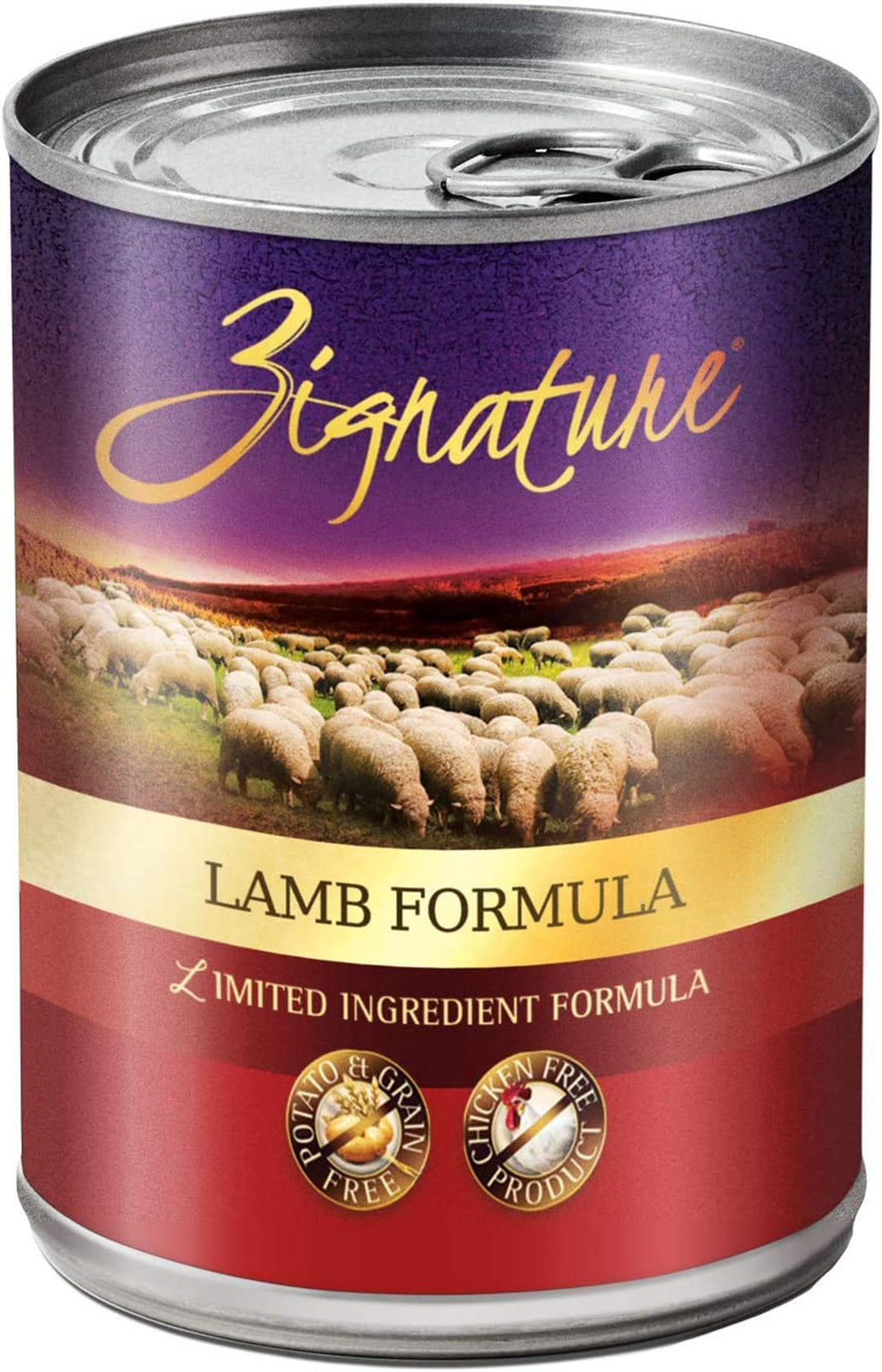 **Zignature Dog Canned 13oz. Lamb (Case of 12)