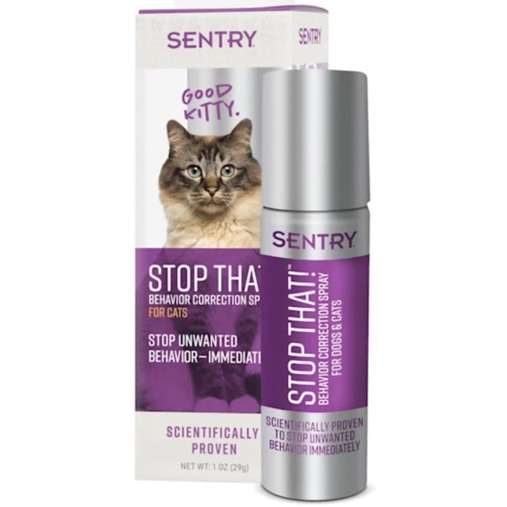 Sentry Stop That! Behavior Correction Spray for Cats - 1 oz-