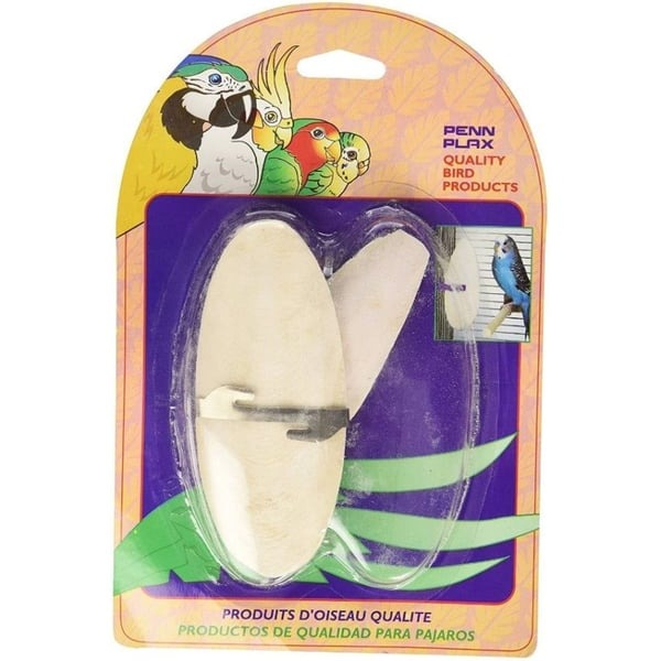 Penn Plax Medium Cuttlebone with Holder - 2 count-