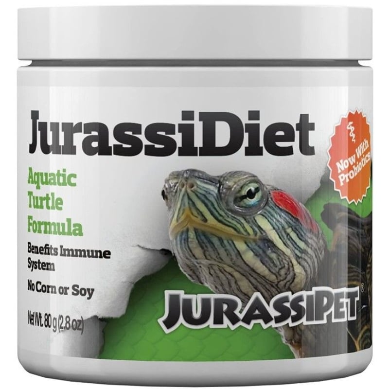 JurassiPet JurassiDiet Aquatic Turtle Formula Premium Food - 2.8 oz-