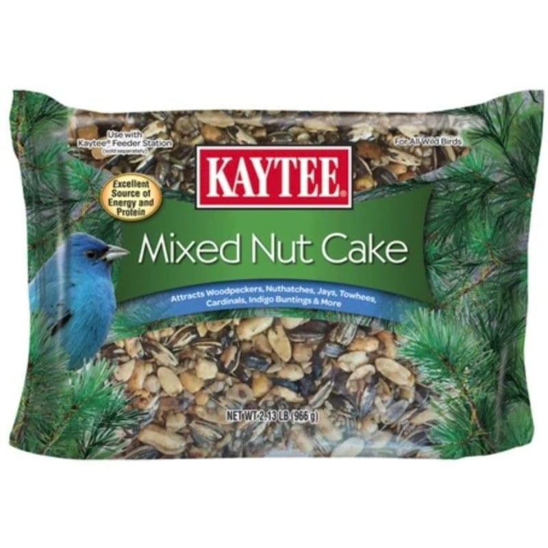 Kaytee Wild Bird Energy Cake With Mixed Nuts - 2.13 lbs-