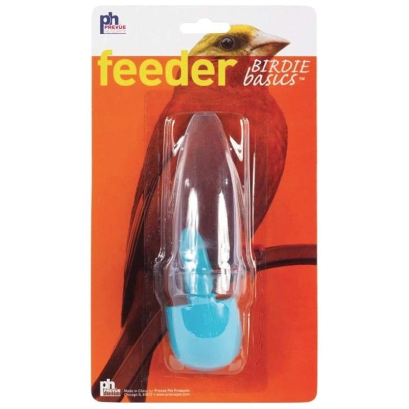 Prevue Birdie Basics Plastic Bullet Feeder 2 oz - 1 count-