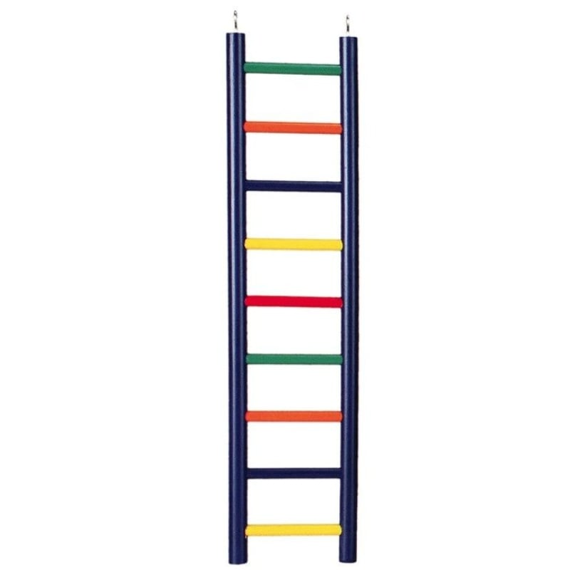 Prevue Carpenter Creations Hardwood Bird Ladder Assorted Colors - 9 Rung 18in. Long-