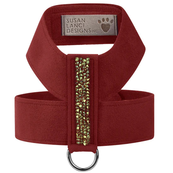 Gold Puparoxy Tinkie Harness-TC-Burgundy-