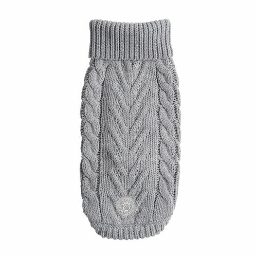 Chalet Sweater - Grey-XL-