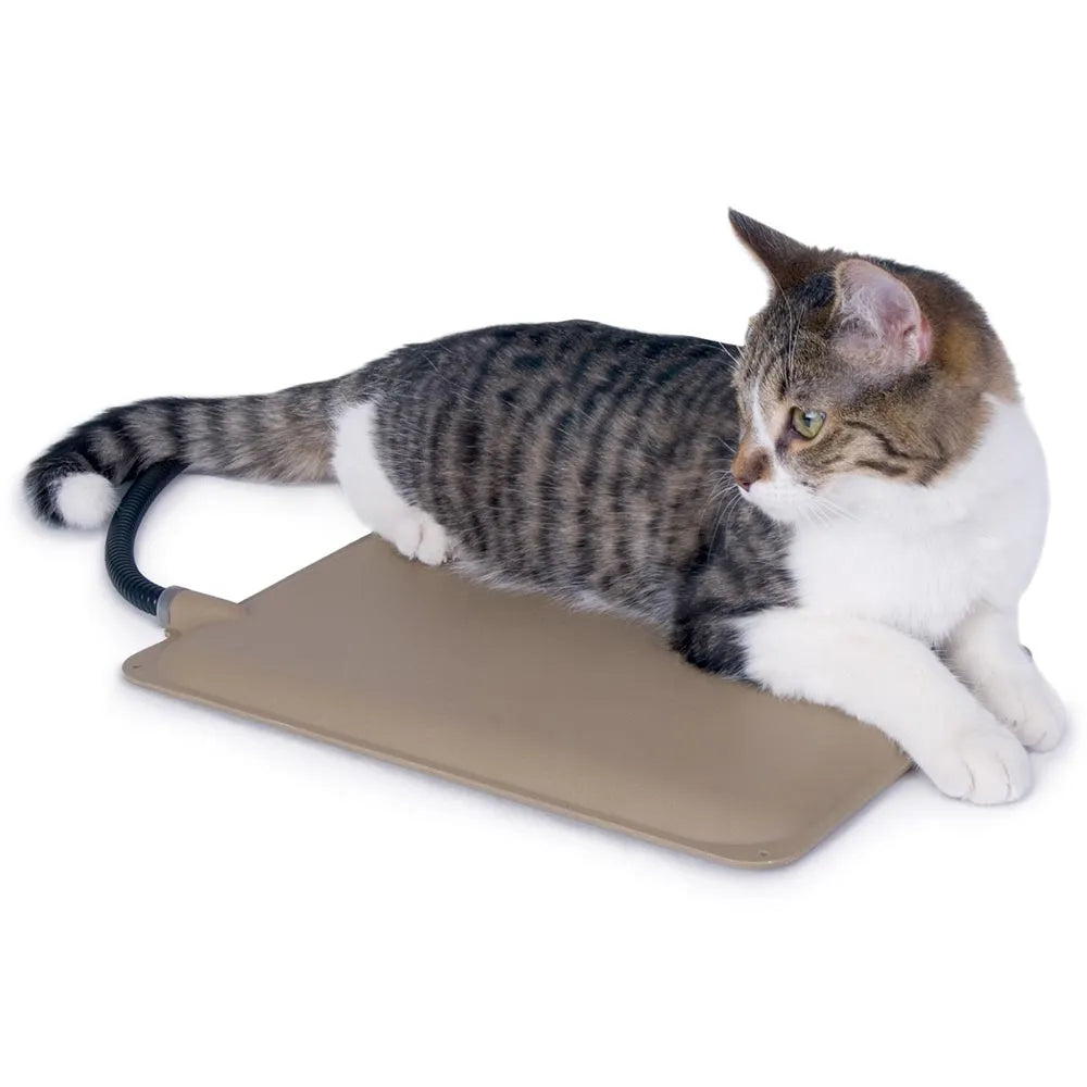 K&H Pet Products Extreme Weather Kitty Pad Tan 9″ x 12″ x 0.5″-