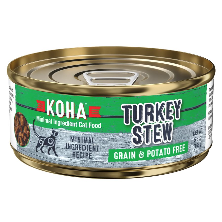 Koha Cat Turkey Stew 5.5oz.(Case of 24)-