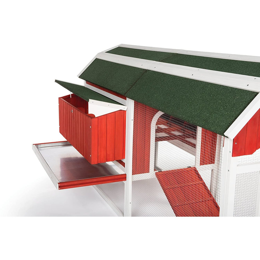 Prevue Pet Products 467 Large Barn Chicken Coop-