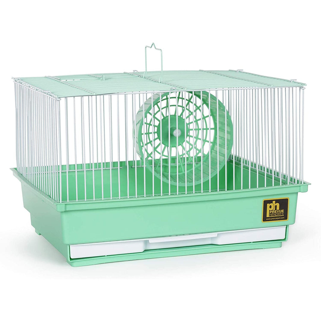 Prevue Pet Products Single-Story Hamster and Gerbil Cage - Green-