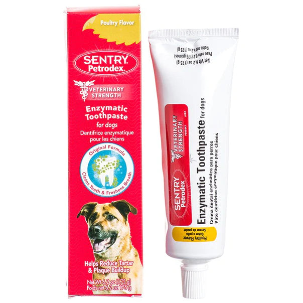 Sentry Petrodex Enzymatic Toothpaste for Dogs Poultry Flavor - 2.5 oz-