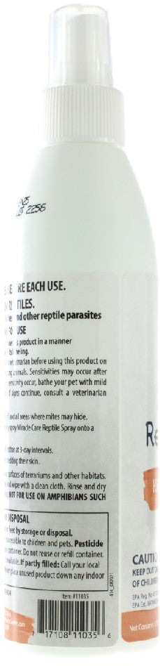 Miracle Care Reptile Spray - Kills Mites on Reptiles - 8 oz-