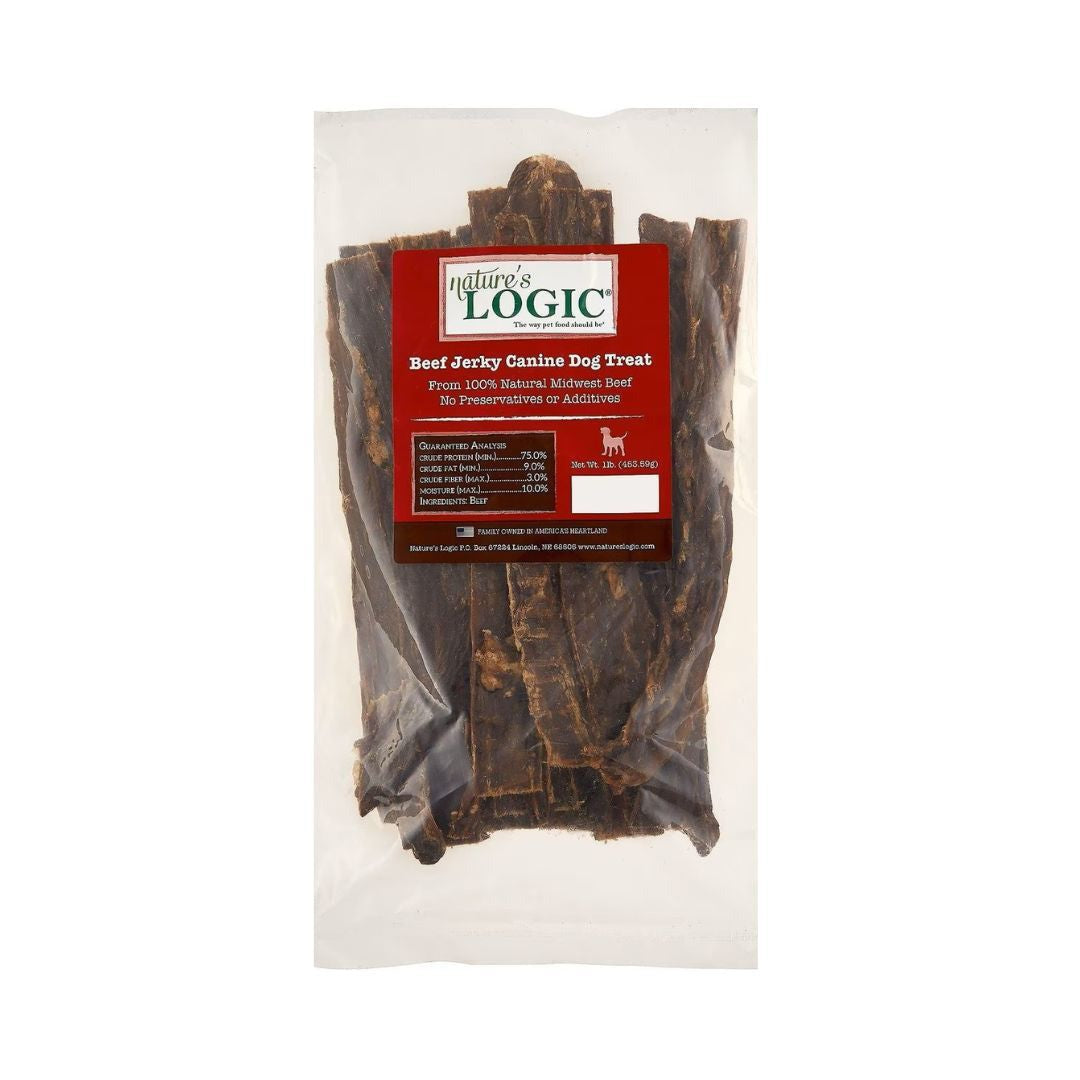 Natures Logic Dog Beef Jerky Treat-